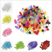 Load image into Gallery viewer, 6mm 8mm 10mm Red Austria 5301 Faceted Bicone Crystal Acrylic Beads Loose Spacer Round Beads DIY Jewelry Making