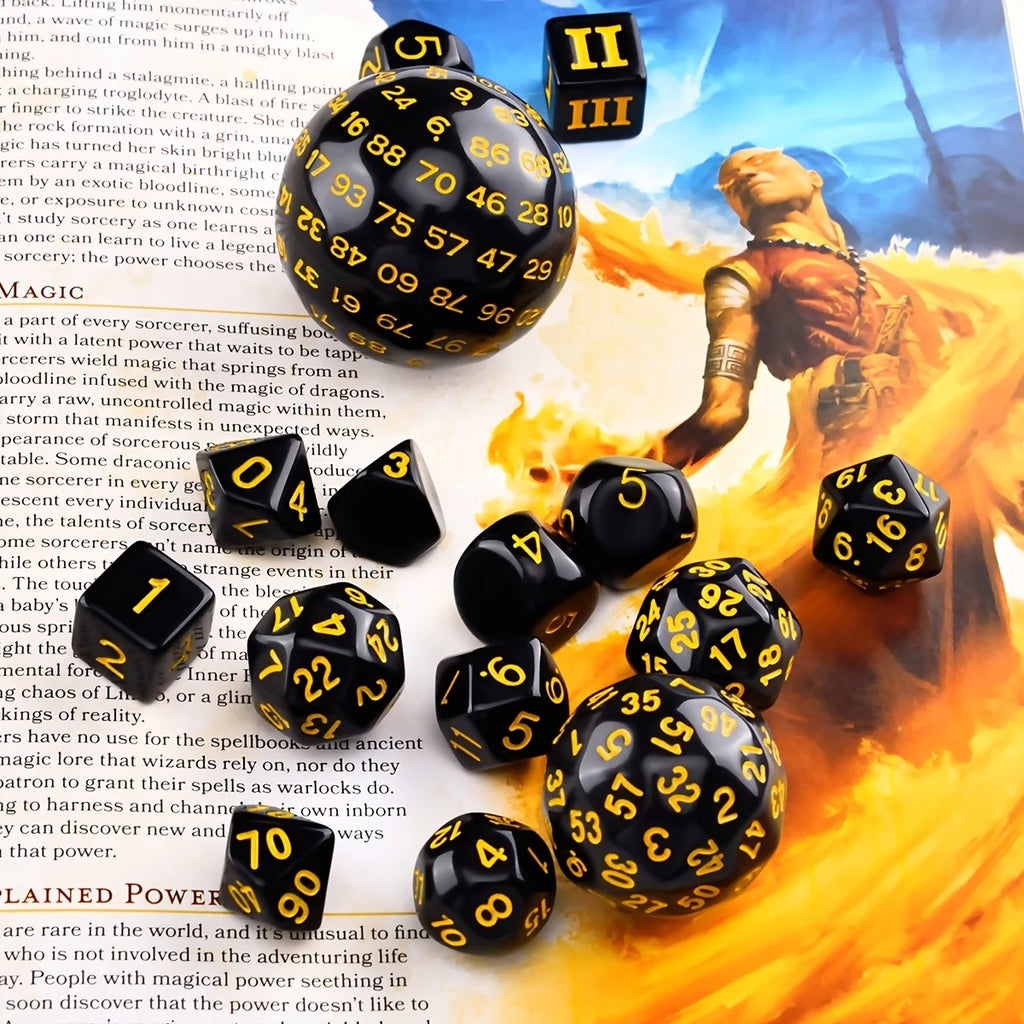 15Pcs Polyhedral Dice Set