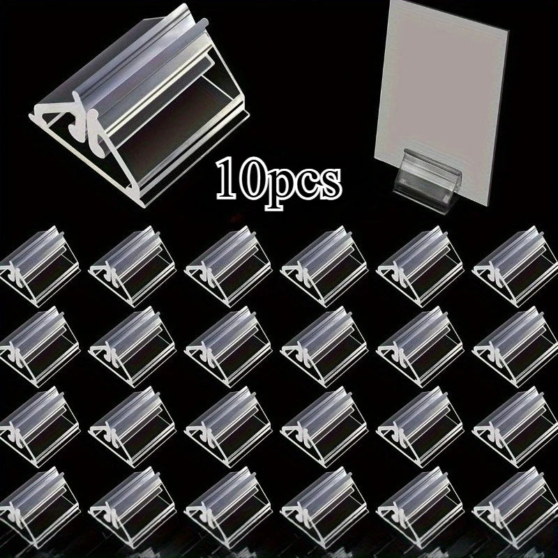 10/20 transparent card display stands