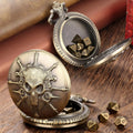 Mini DND Dice Set Pocket Watch