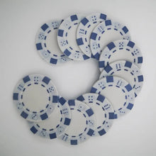 Load image into Gallery viewer, Poker Chip Set For Texas Holdem, Blackjack, Gambling With Carrying Case Cards Buttons And Dice Style Casino Chips