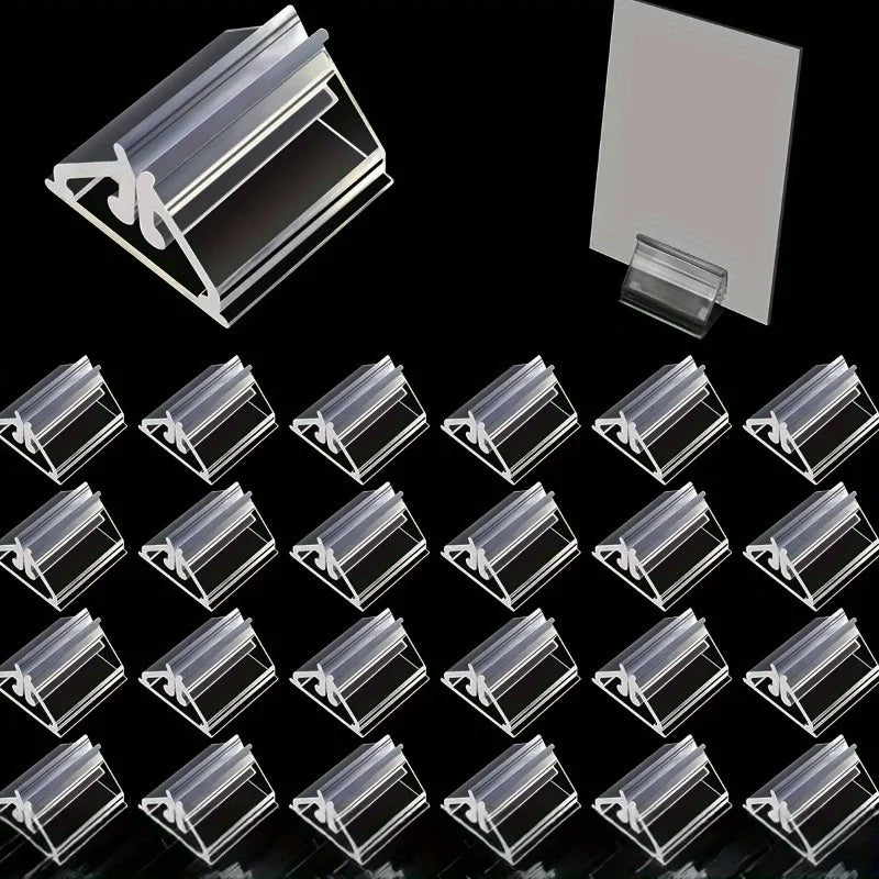 10/20 transparent card display stands