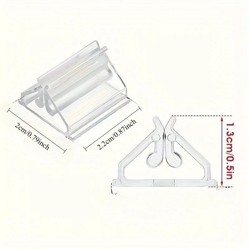 10/20 transparent card display stands
