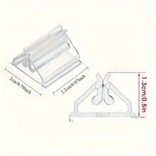Load image into Gallery viewer, 10/20 transparent card display stands, card holders, card holders, business card holders, and party seat display holders