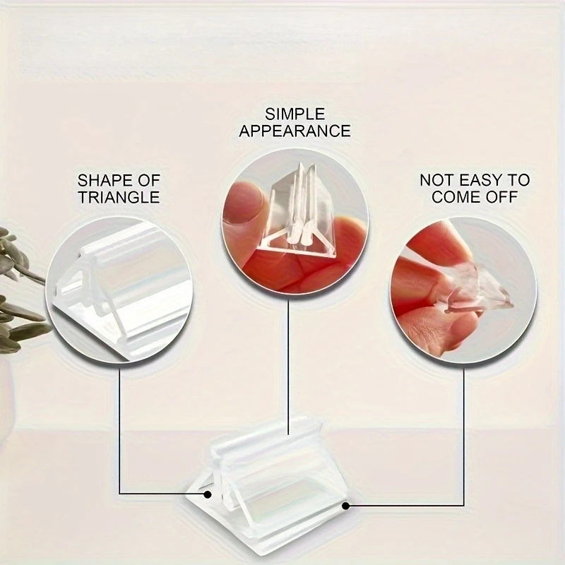 10/20 transparent card display stands