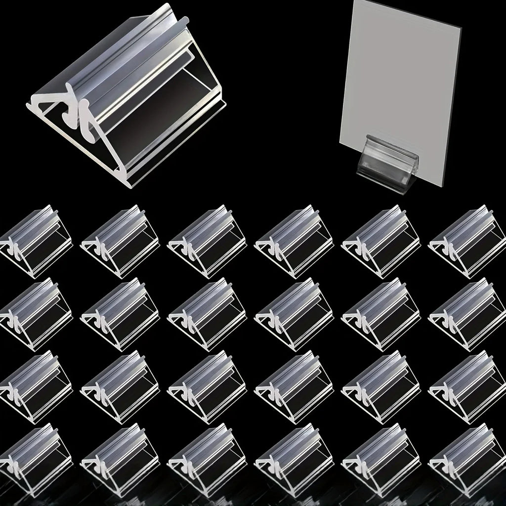 10/20 transparent card display stands