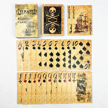 Load image into Gallery viewer, 60x90mm Pirate Ship Playing Cards Retro Board Game Pirates of the Caribbean Poker Cards Vintage Style Poker Card for Game Party
