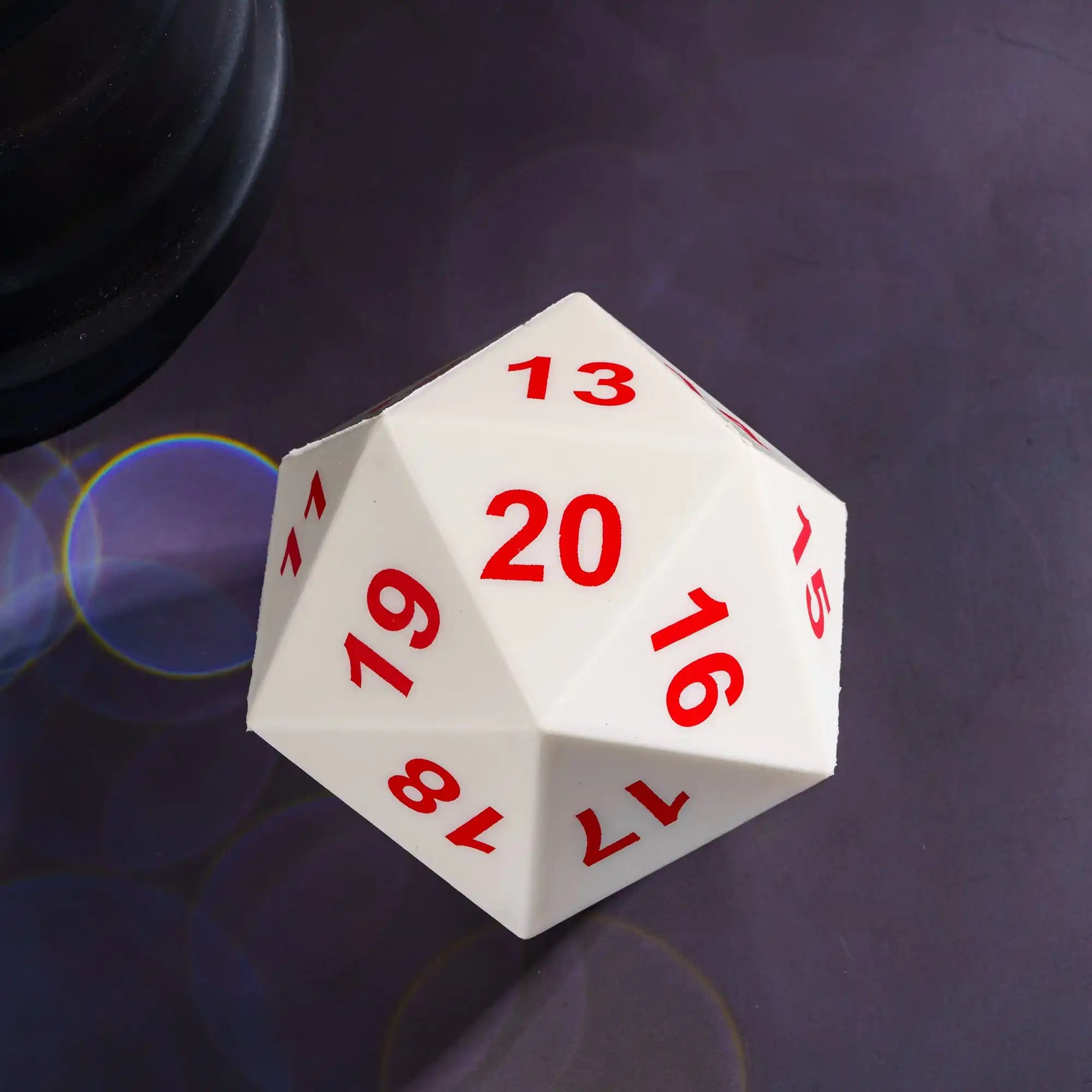 Cusdie 80MM Foam D20 Dice New Decompression Dice Big Size Elastic Unzip Polyhedral Dice for Relieve Stress RPG Collection Gift
