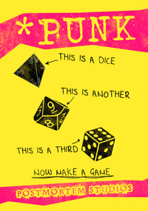 *Punk - A Retroclone RPG System for Making Your own *Punk Games