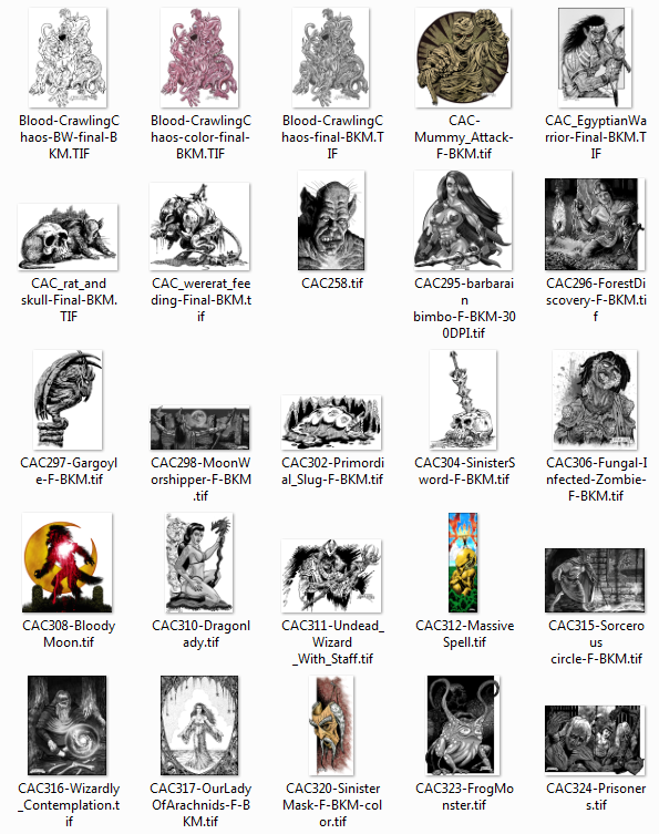 Brad McDevitt Stock Art - Fantasy Collection 1