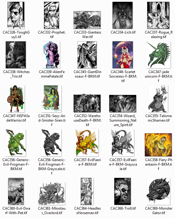 Brad McDevitt Stock Art - Fantasy Collection 2