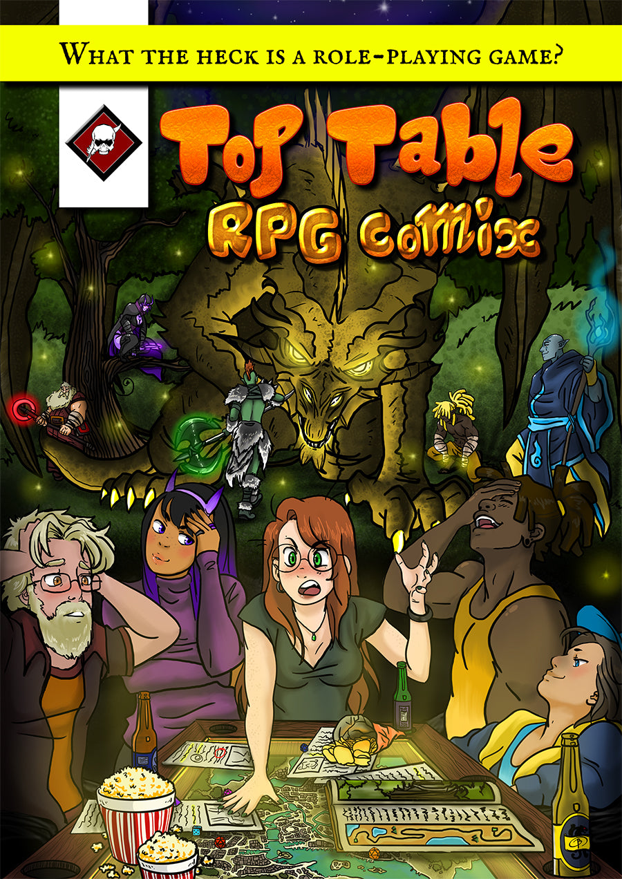 Top Table RPG Comix - What the heck is a role-playing game?