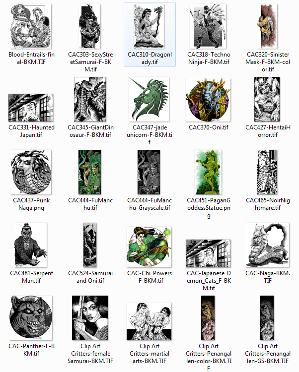 Brad McDevitt Stock Art - Eastern Collection 1