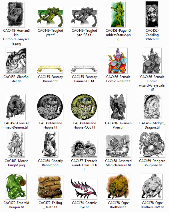 Brad McDevitt Stock Art - Fantasy Collection 5