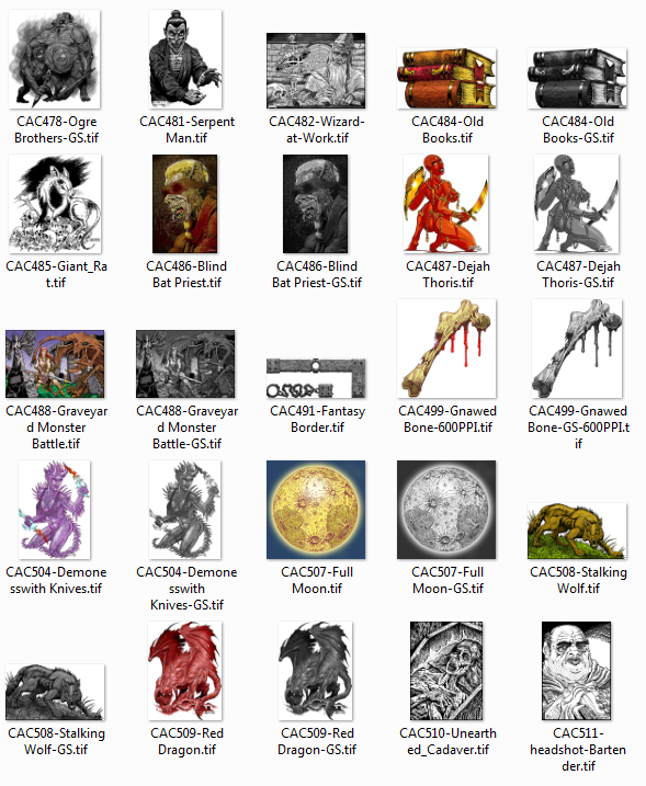 Brad McDevitt Stock Art - Fantasy Collection 6