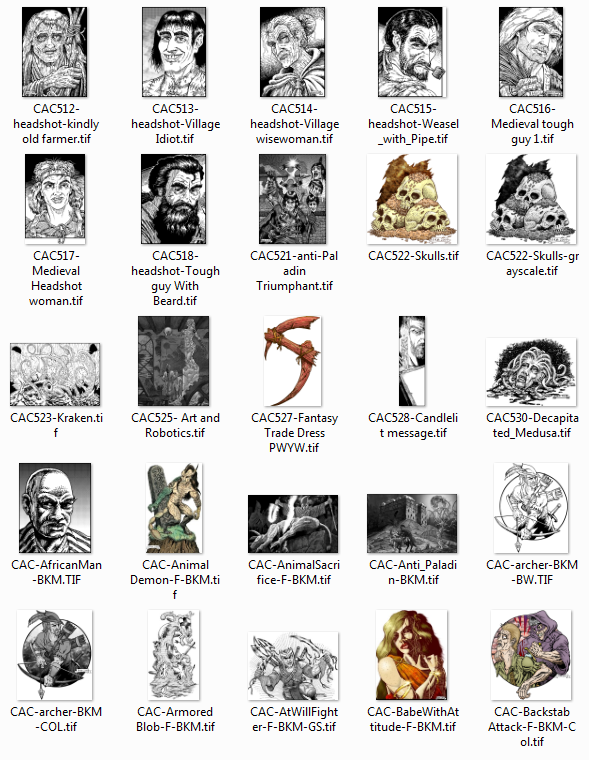 Brad McDevitt Stock Art - Fantasy Collection 7