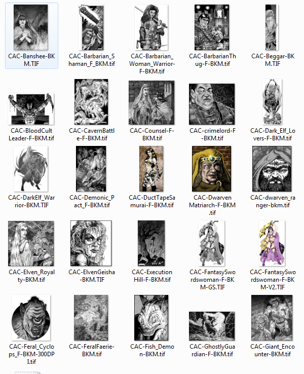 Brad McDevitt Stock Art - Fantasy Collection 8